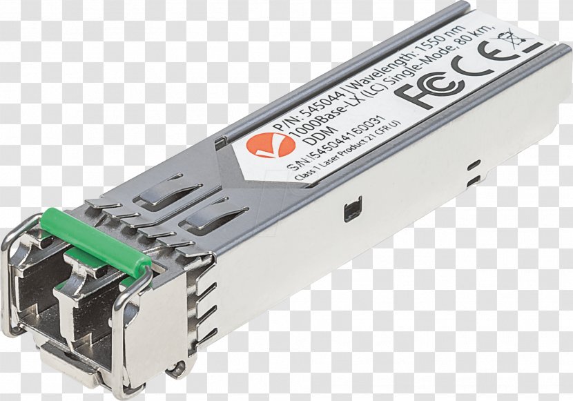 Small Form-factor Pluggable Transceiver Gigabit Interface Converter Ethernet Wavelength-division Multiplexing - Optical Fiber Transparent PNG