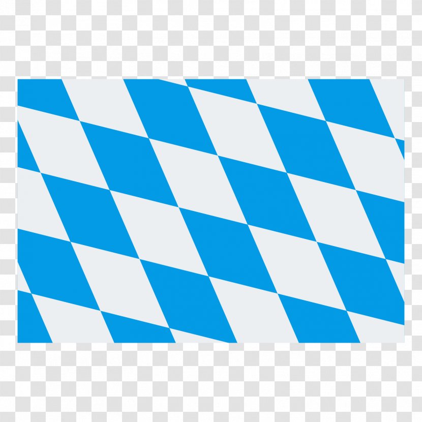 Flag Of Bavaria - Royaltyfree - Color Jiugong Map Transparent PNG