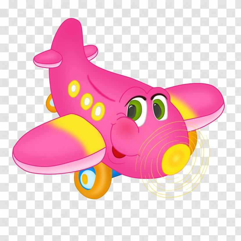 Airplane Game Toy Child Clip Art - Baby Toys - Aircraft Transparent PNG