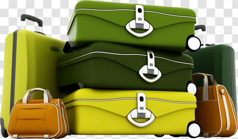 Baggage Suitcase Clip Art - Bag - Luggage Transparent PNG