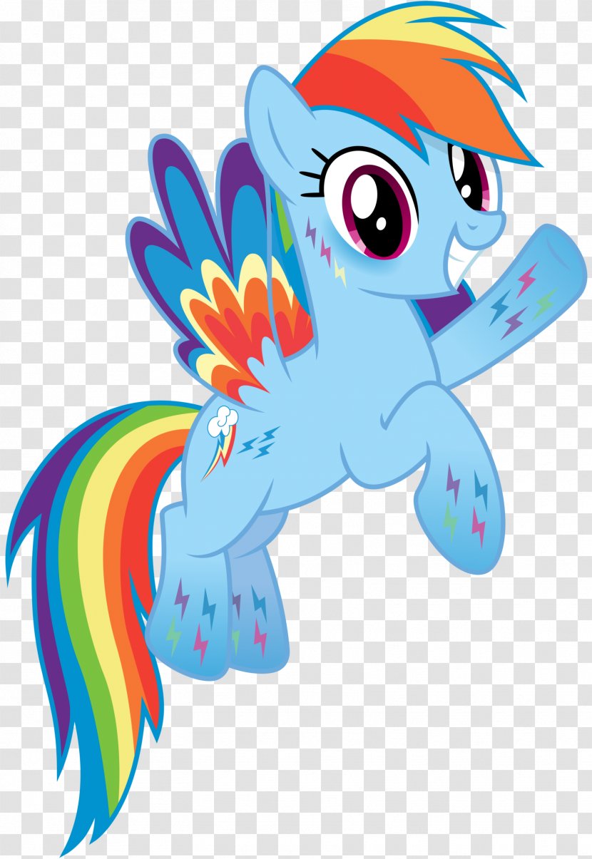 Rainbow Dash Twilight Sparkle Pinkie Pie Pony Rarity - Vertebrate - Creative Transparent PNG