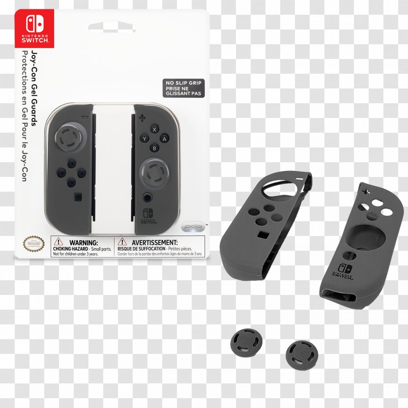 Nintendo Switch Comfort Grip Joy Con PDP Joy-Con Gel Guards Video Games - Playstation 3 Accessory Transparent PNG