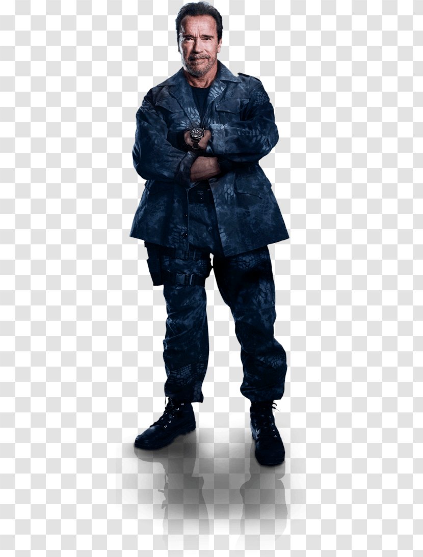Arnold Schwarzenegger The Expendables 3 Trench Film Transparent PNG