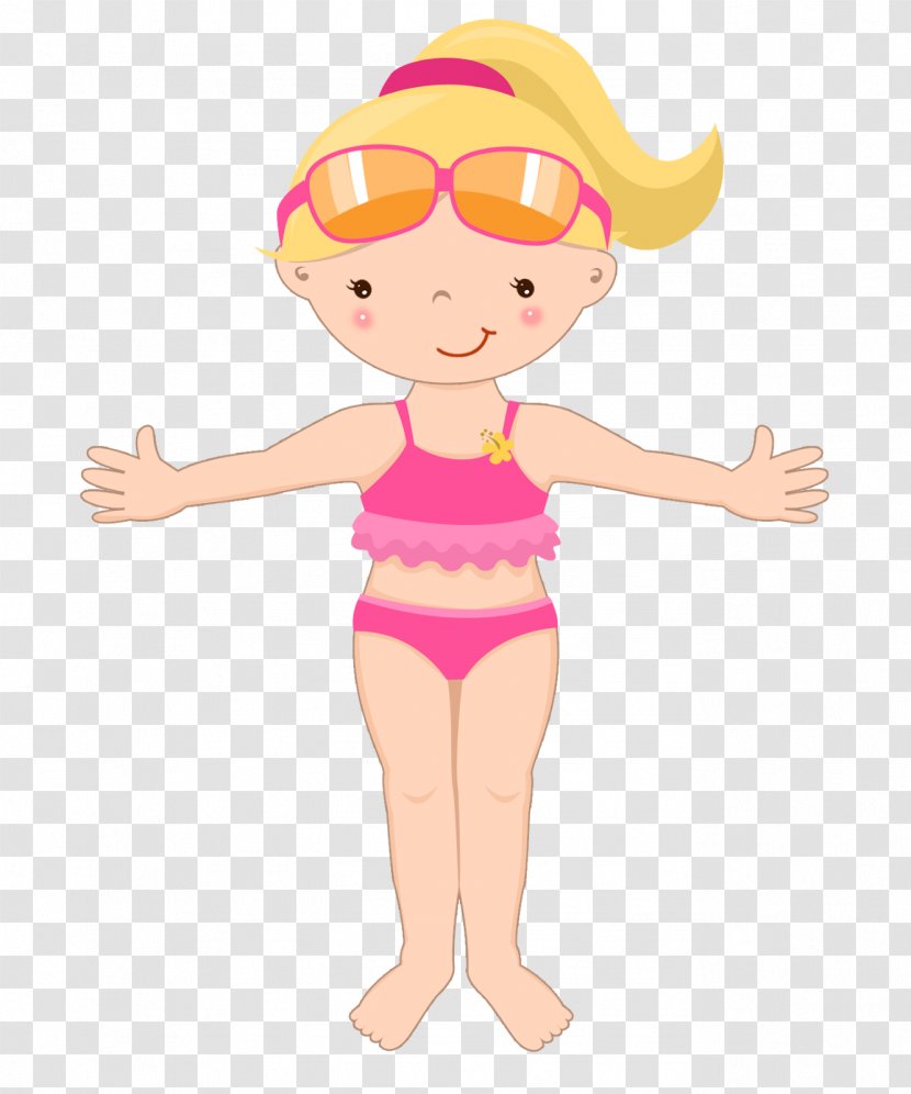 Swimsuit Beach Swimming Clip Art - Frame Transparent PNG