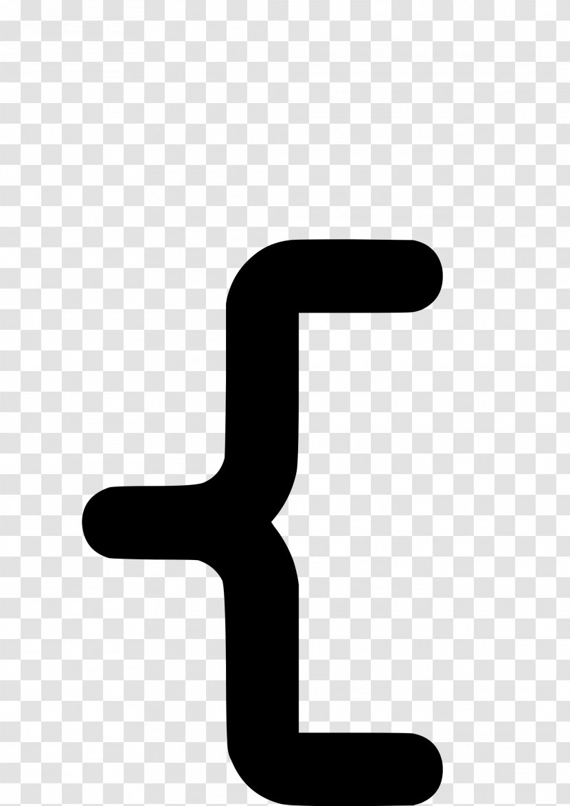 Bracket Accolade Character Symbol Font Transparent PNG