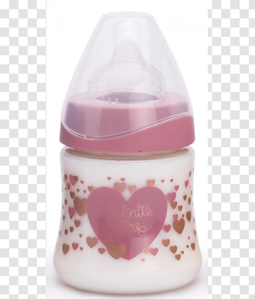 Baby Bottles Pacifier Silicone Infant - Flower - Bottle Transparent PNG