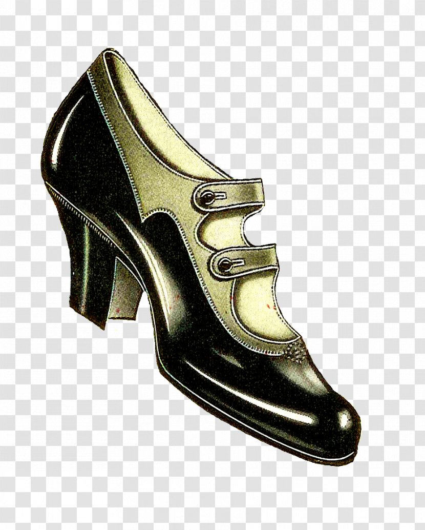 Oxford Shoe High-heeled Footwear Vintage Clothing Clip Art - Womens Shoes Cliparts Transparent PNG
