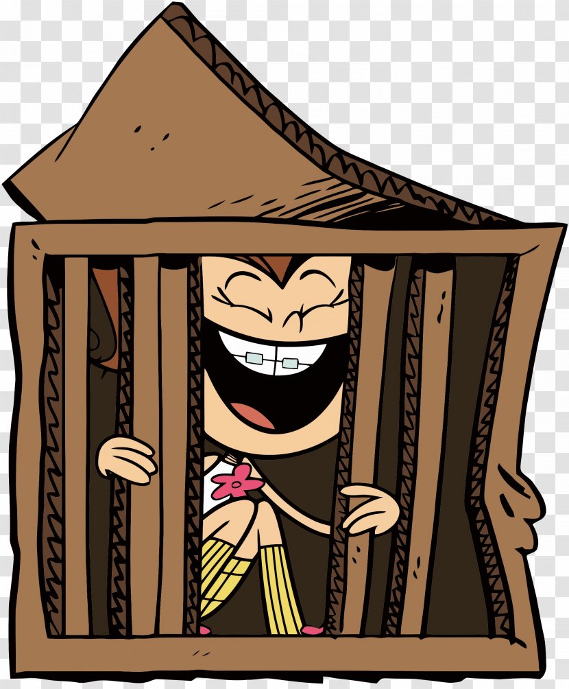 Luan Loud Joke House Cartoon Animation - Jail Transparent PNG