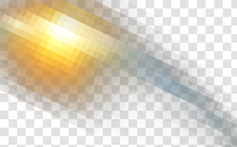 Light Yellow Pattern - Triangle - Halo Transparent PNG