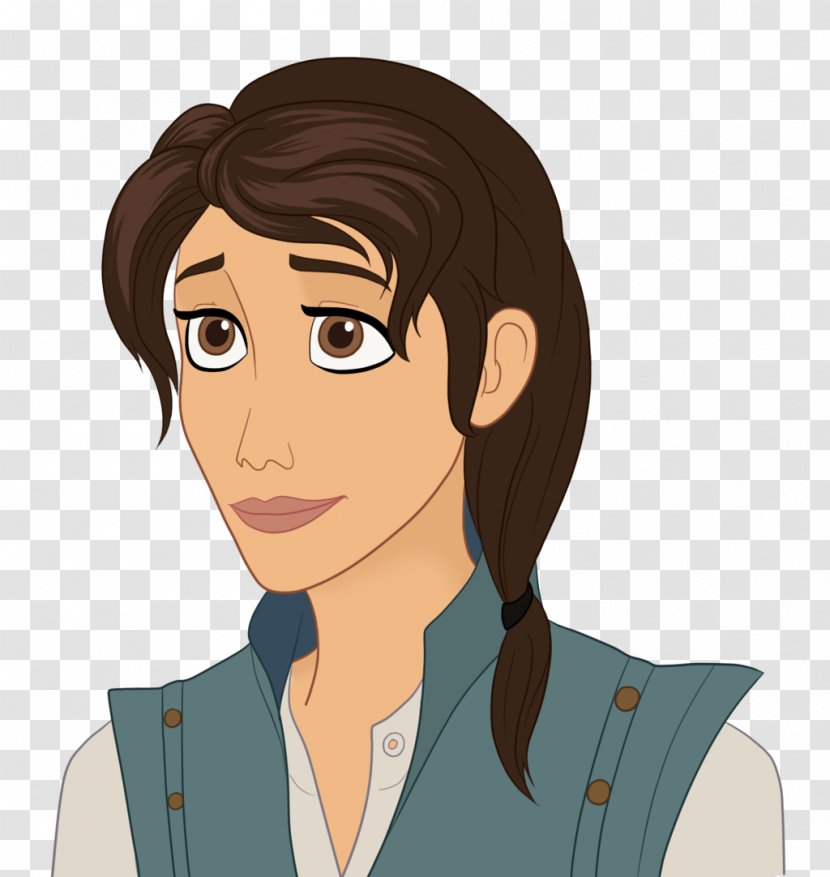 Flynn Rider Tangled Female Drawing Disney Princess - Silhouette - Son Transparent PNG