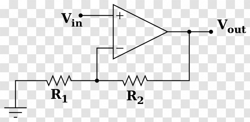 Operational Amplifier Electronic Circuit Inverter Differential - Nand Gate - Amplifiers Transparent PNG