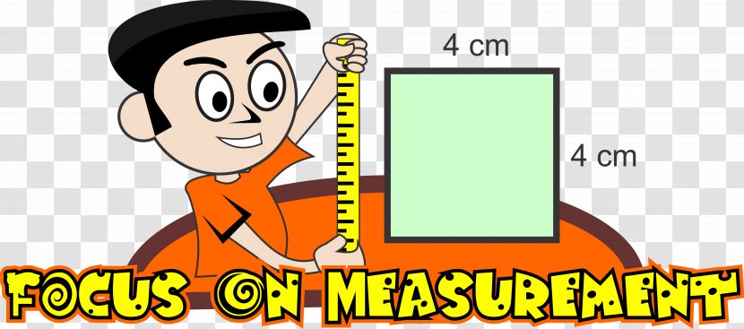 Teacher Cartoon - Measurement - Pleased Yellow Transparent PNG