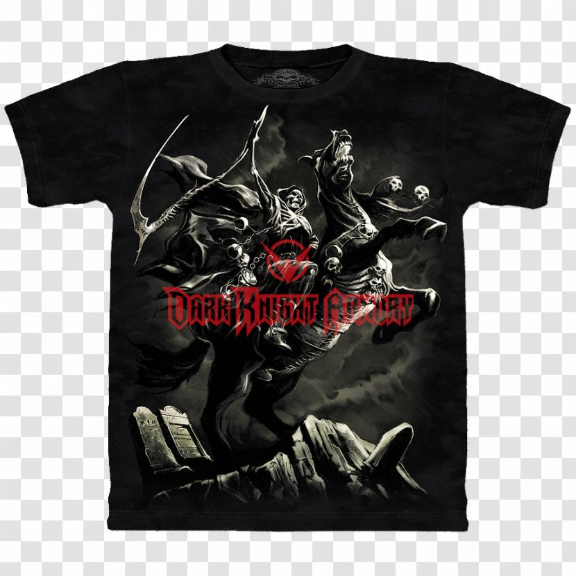 T-shirt Death Four Horsemen Of The Apocalypse - On A Pale Horse Transparent PNG