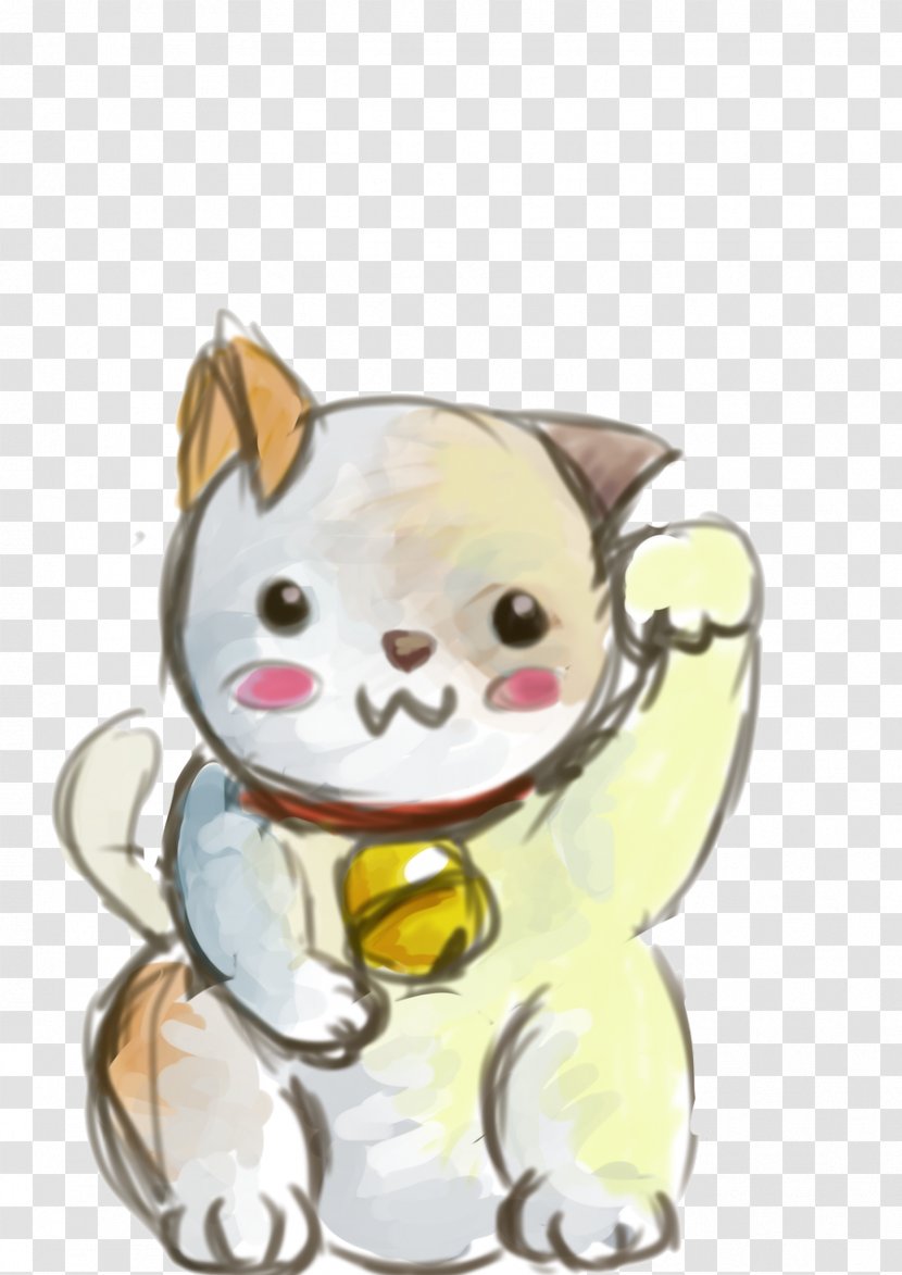 Maneki-neko Clip Art - Kitten - Maneki Neko HD Transparent PNG