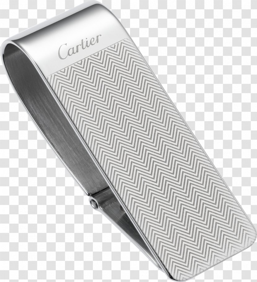 Money Clip Cartier Banknote Engraving Jewellery - Hardware Transparent PNG