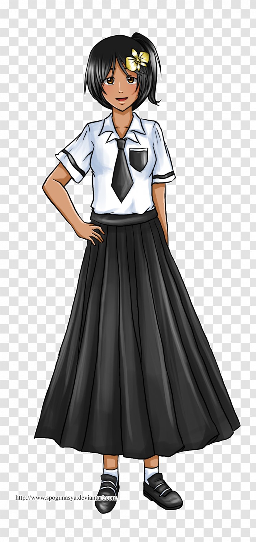 School Uniform Clothing High - Cartoon Transparent PNG