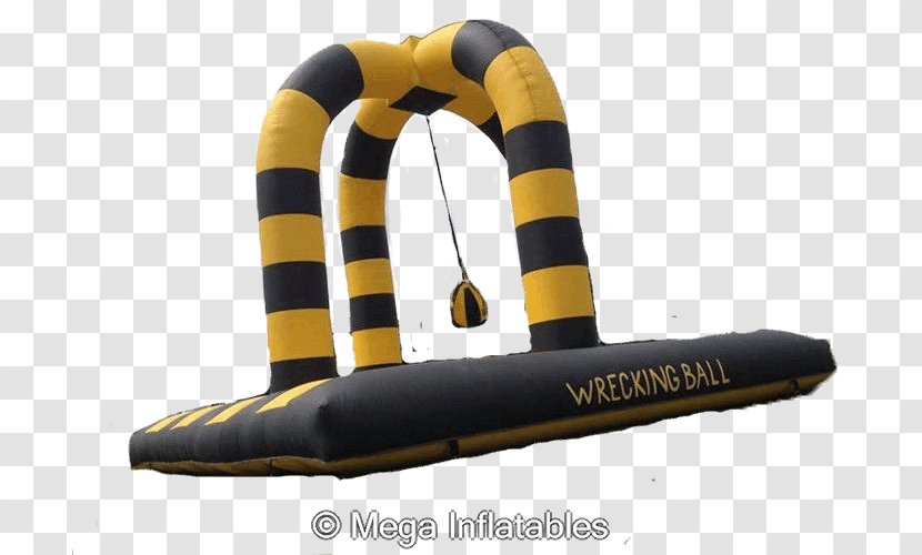 Inflatable Bouncers Wrecking Ball Bungee Run - Mega Inflatables Ltd - INFLATABLE GAME Transparent PNG