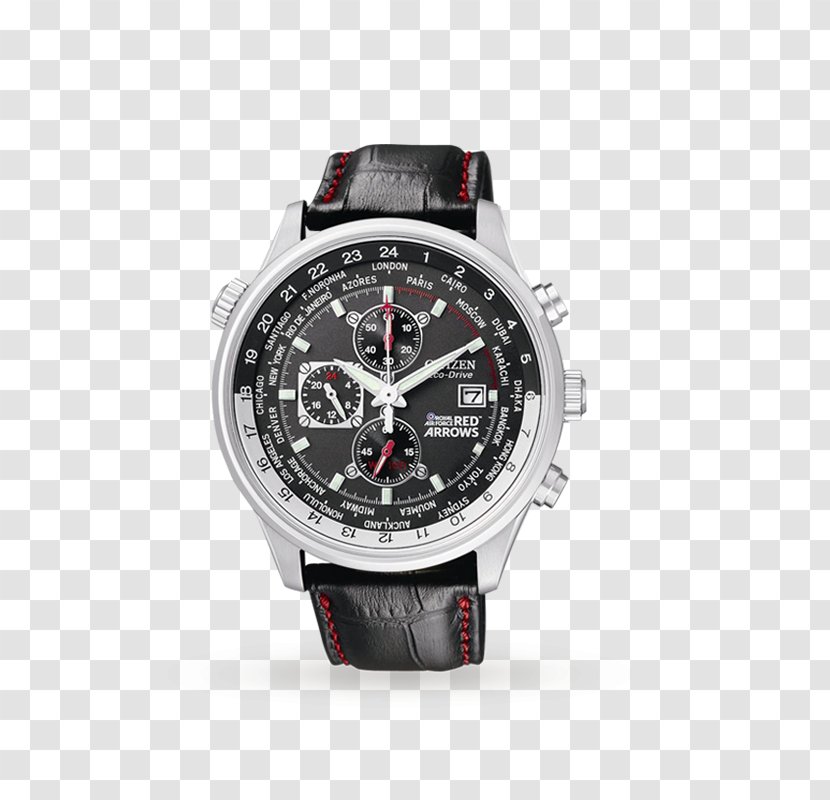 Eco-Drive Citizen Holdings Watch Chronograph Red Arrows Transparent PNG