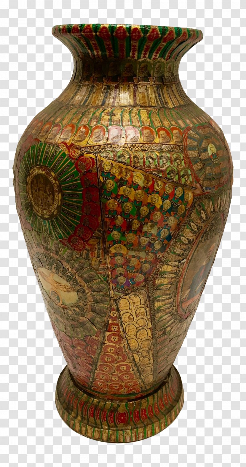 Vase Ceramic Pottery Urn - Red Clay Pot Transparent PNG