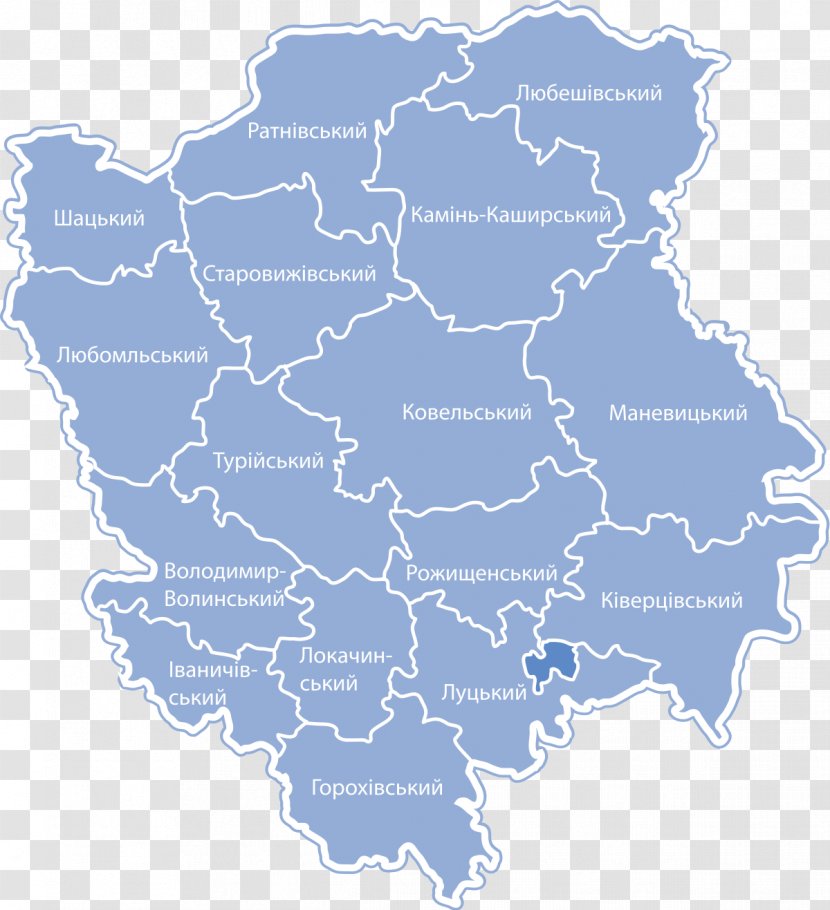 Lutsk Volhynia Rivne Oblast Region - World - Administrative Division Transparent PNG