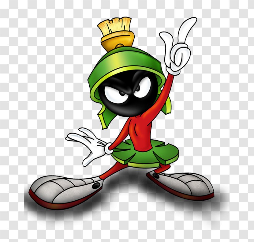 Marvin The Martian In Third Dimension Looney Tunes Bugs Bunny Cartoon - Fictional Character - Creative Ice Cream Transparent PNG