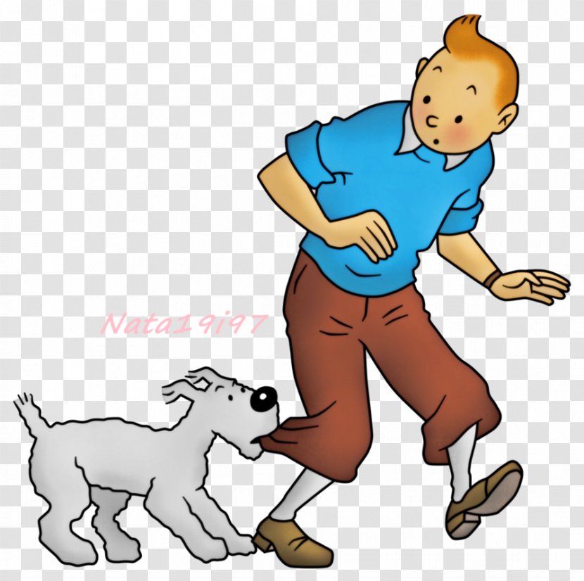 Snowy Puppy The Adventures Of Tintin Dog Comics - Television Transparent PNG