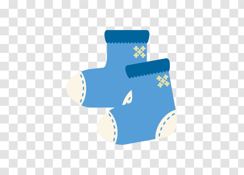 Blue - Rgb Color Model - Vector Children's Socks Transparent PNG