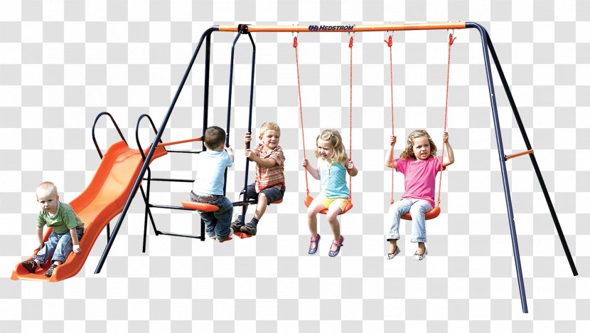 Swing Playground Slide Jungle Gym Outdoor Playset Toy - Leisure Transparent PNG