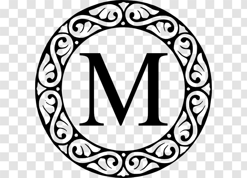 Monogram Clip Art - Logo - M&M's Cliparts Transparent PNG