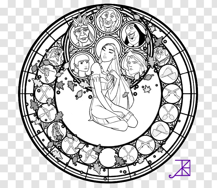 Window Stained Glass Coloring Book Art - Heart Transparent PNG