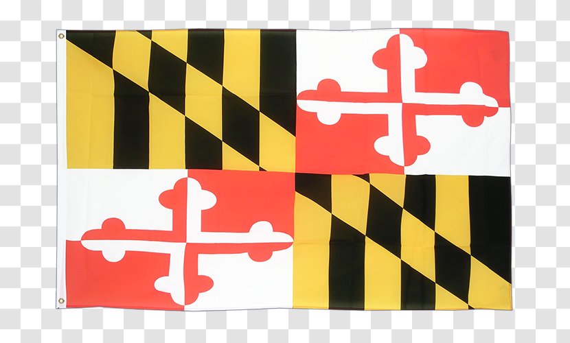 Flag Of Maryland Baltimore State The United States - America Transparent PNG