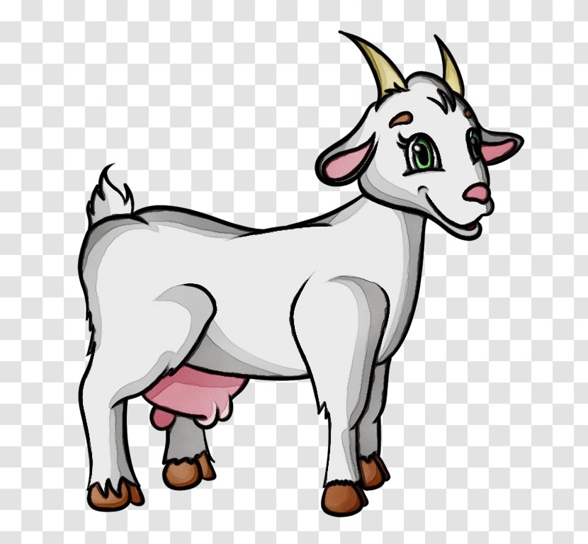 Donkey Cartoon - Bovine - Feral Goat Tail Transparent PNG