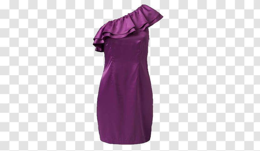 Dress Clothing Violet Purple Color - Silk Transparent PNG