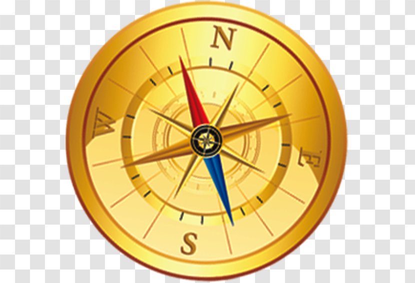 Compass Google Images Download Tourism - Clock - Red And Blue Pointer Transparent PNG