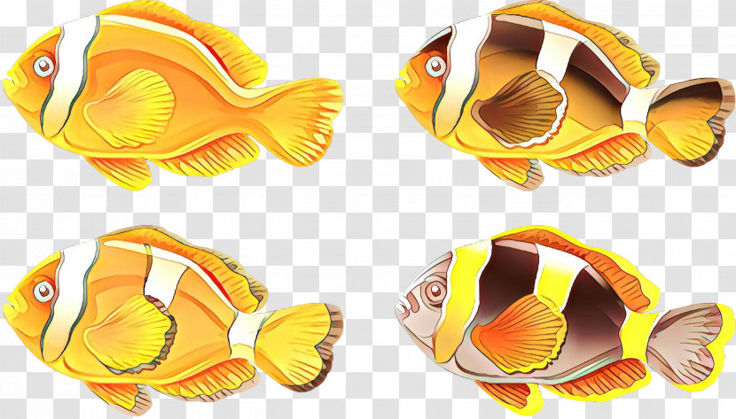 Yellow Butterflyfish Transparent PNG