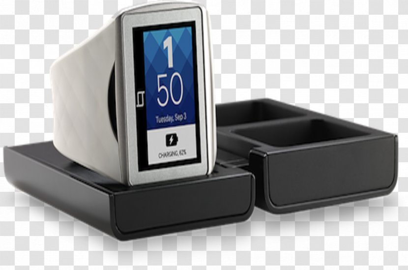 Samsung Galaxy Gear Qualcomm Toq Smartwatch Inductive Charging - Electronics Transparent PNG