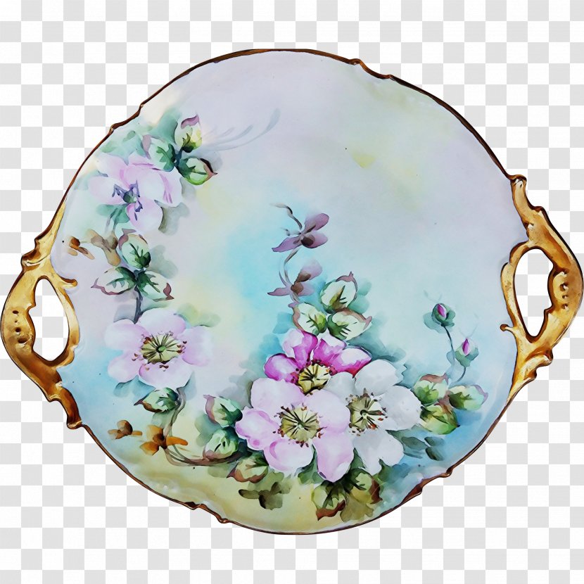 Dishware Plate Porcelain Teacup Platter - Rosa Dumalis Serveware Transparent PNG