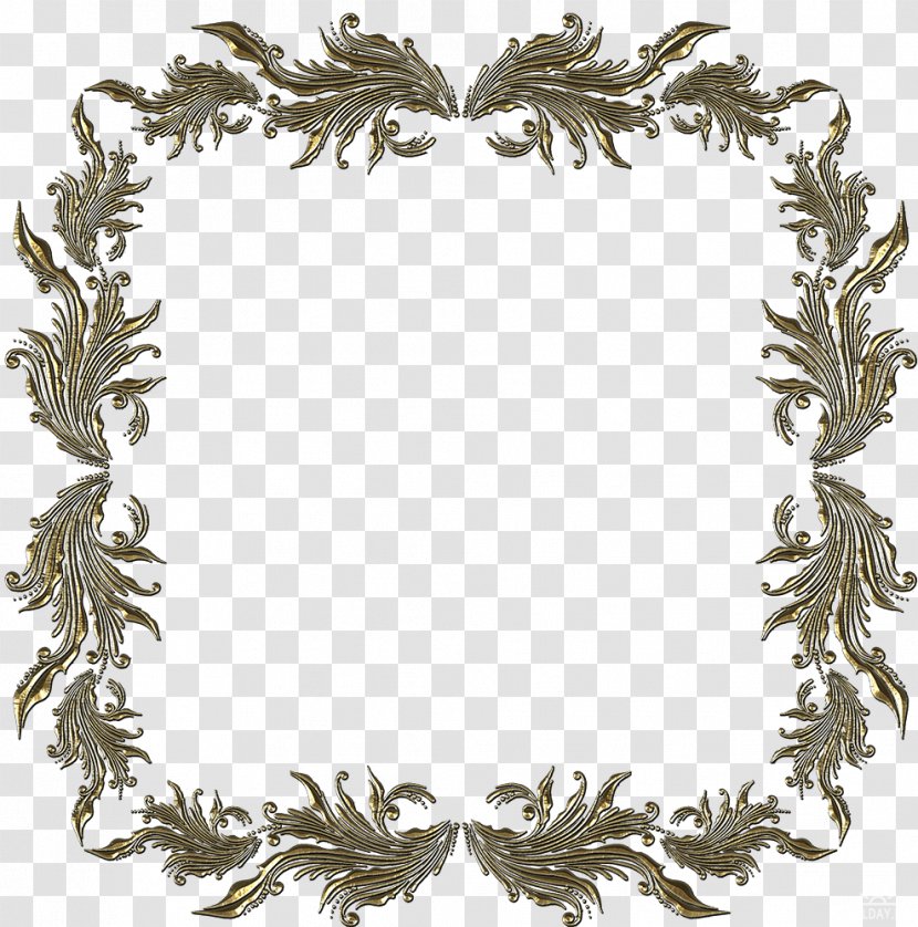 Picture Frames Clip Art - Leaf - Elegant Frame Transparent PNG