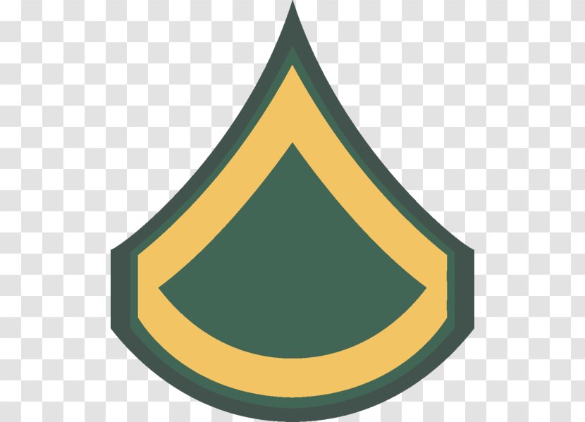 United States Army Enlisted Rank Insignia Private First Class Specialist Military - Sergeant Transparent PNG