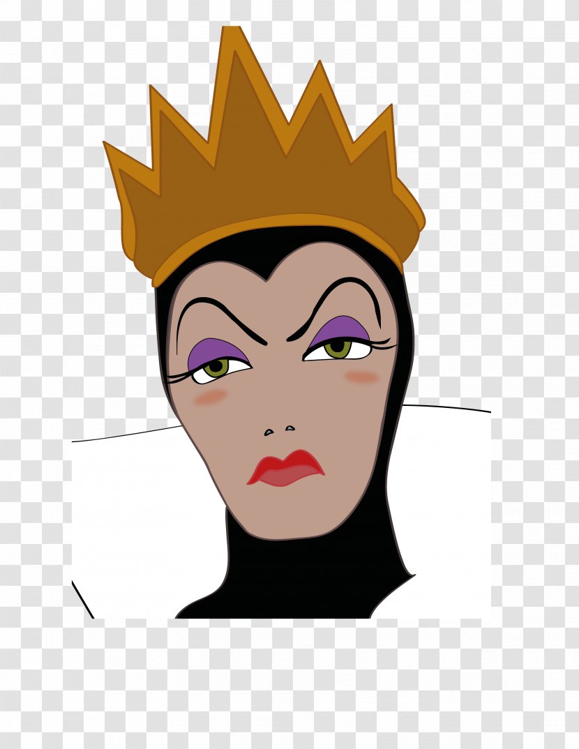 Evil Queen Maleficent Stepmother Of Hearts - Heart - Medusa Walt Disney Transparent PNG