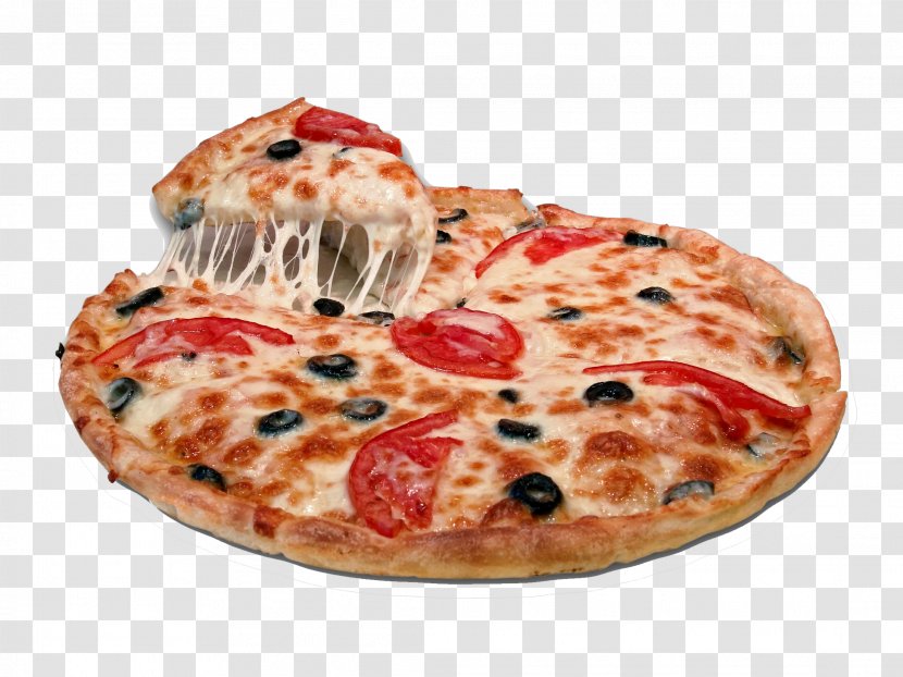 Ice Cream Junk Food Pizza Fast Take-out - Sicilian - Tomato Transparent PNG