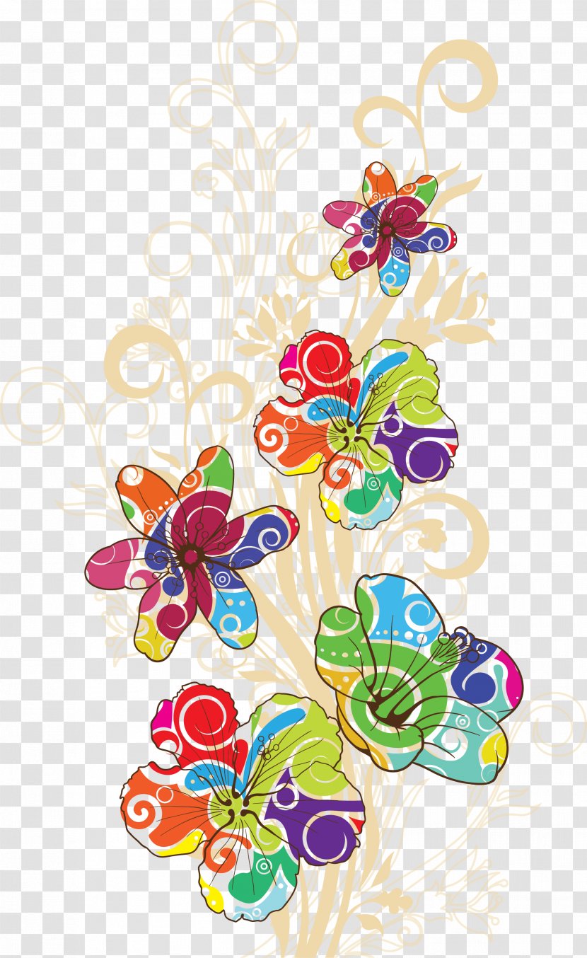 Floral Design Flower Clip Art - Google Images - Hand Drawn Decoration Transparent PNG