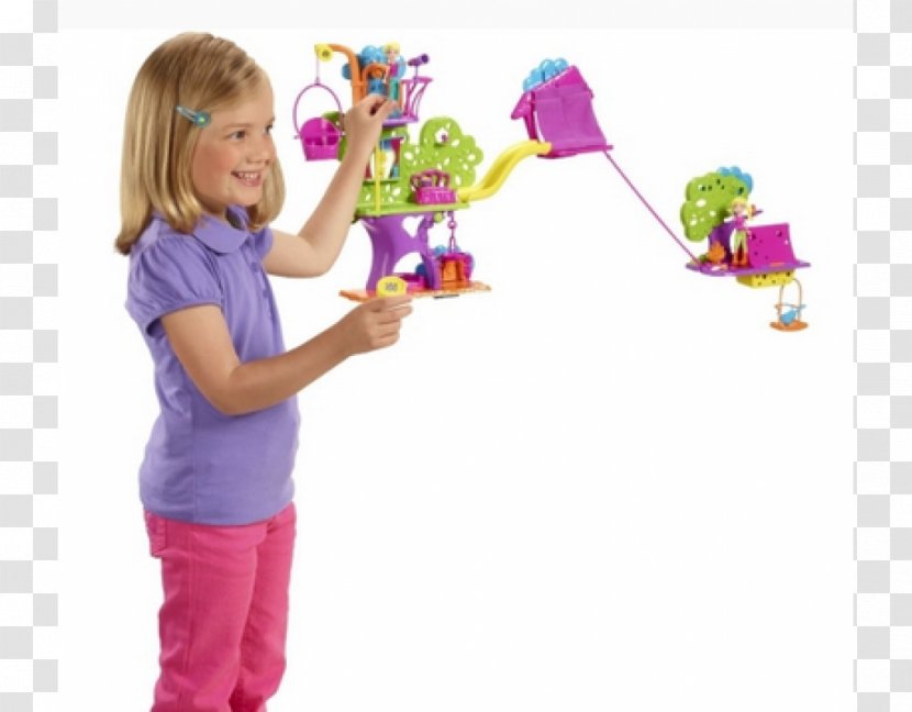 Playset Polly Pocket Toy Tree House Doll - Mattel Transparent PNG