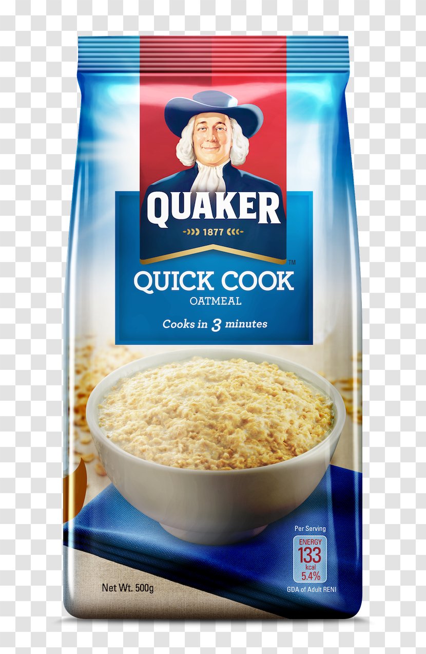 Quaker Instant Oatmeal Breakfast Cereal Vegetarian Cuisine - Upma - Convenient And Quick Transparent PNG