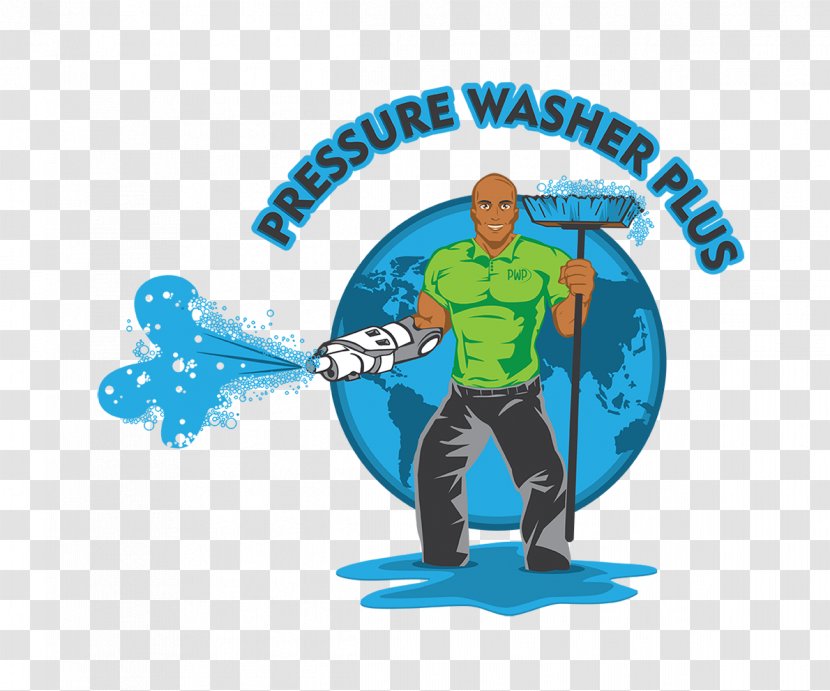 Pressure Washing Logo Graphic Design Cleaning - Business Flyer Transparent PNG