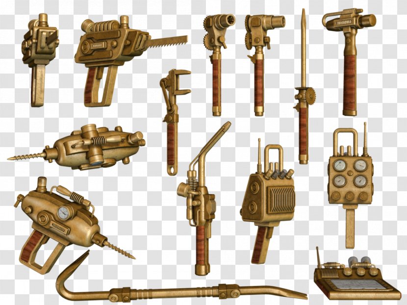 Steampunk Tool Theatrical Property Science Fiction - Hand Transparent PNG