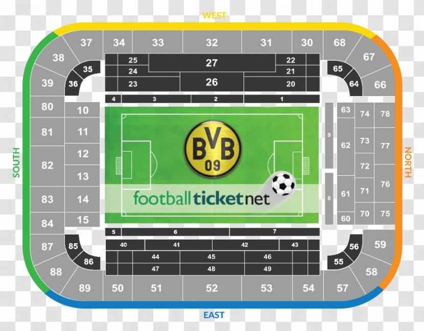 Game Stadium Borussia Dortmund Technology - Structure - Ticket Russia 2018 Transparent PNG
