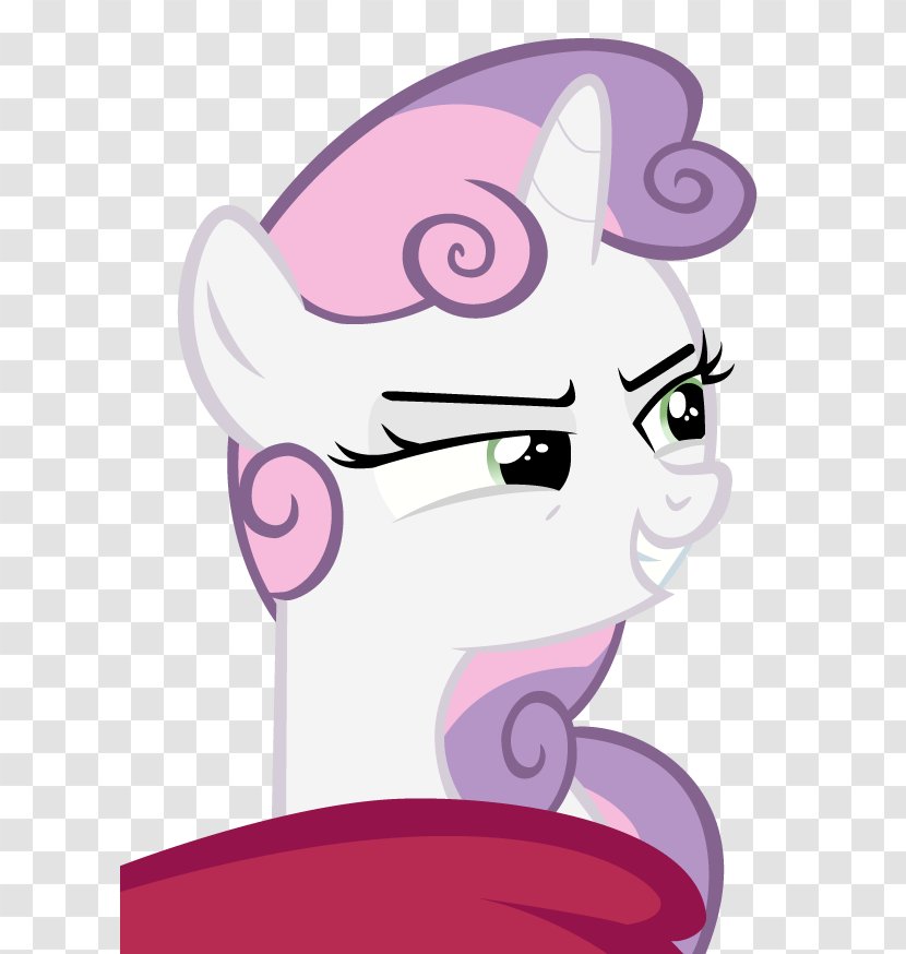 Sweetie Belle Pony Eye Television - Frame - Cartoon Transparent PNG