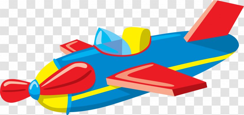 Airplane Aircraft Toy - Vector Hand-drawn Transparent PNG