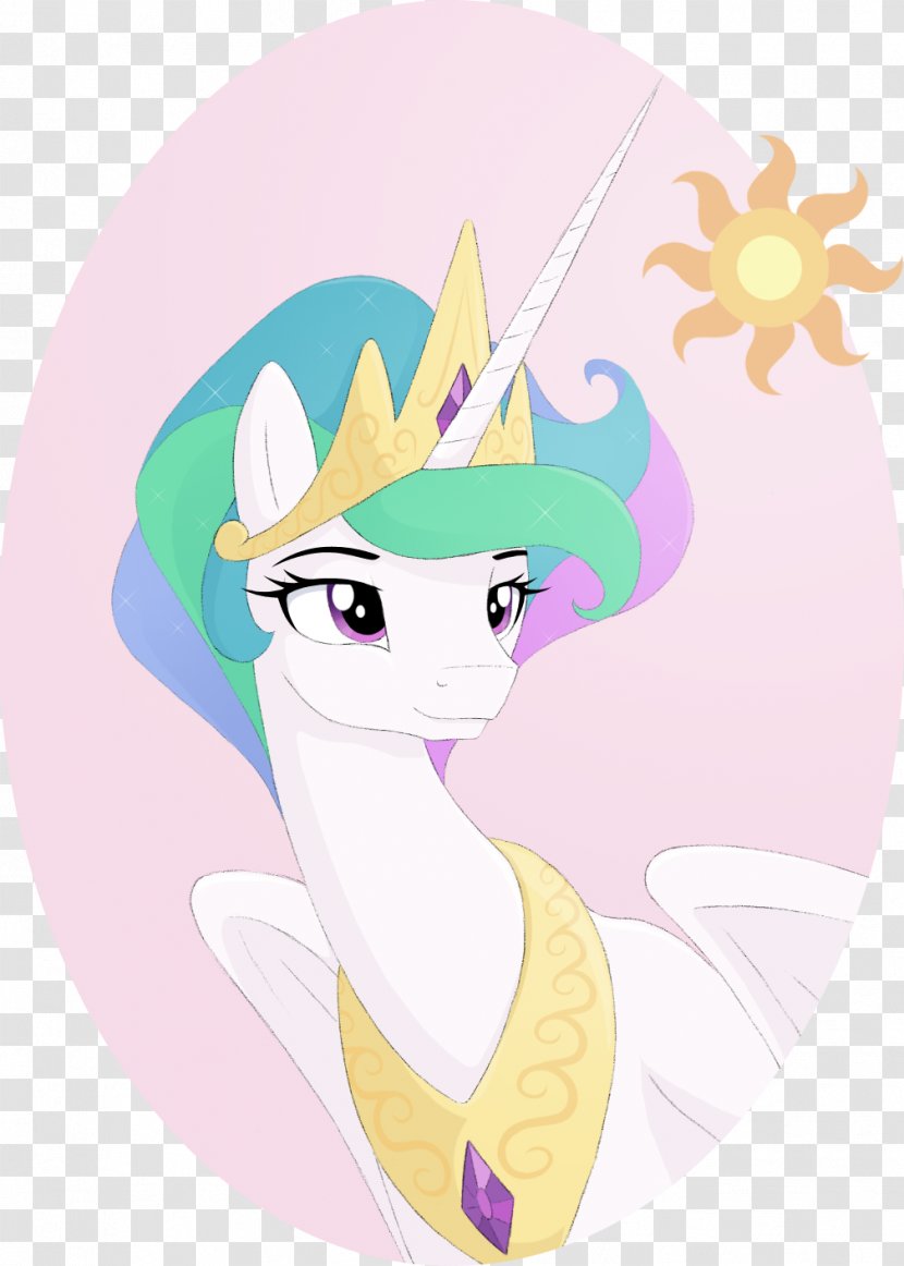 Pony Princess Celestia Drawing Cartoon Illustration - My Little Friendship Is Magic - Angry Transparent PNG